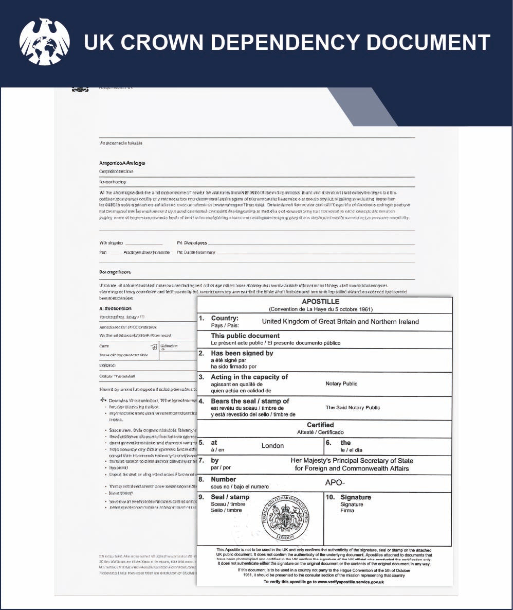 UK Crown Dependency Document – Express Apostille Service