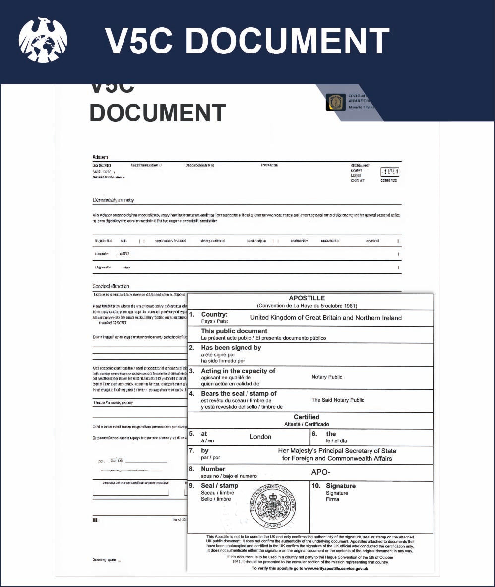 V5C Document – Express Apostille Service
