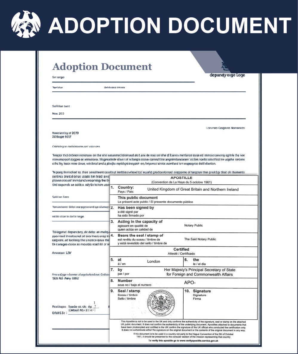 Adoption Document – Express Apostille Service