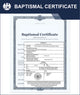 Baptismal Certificate – Express Apostille Service