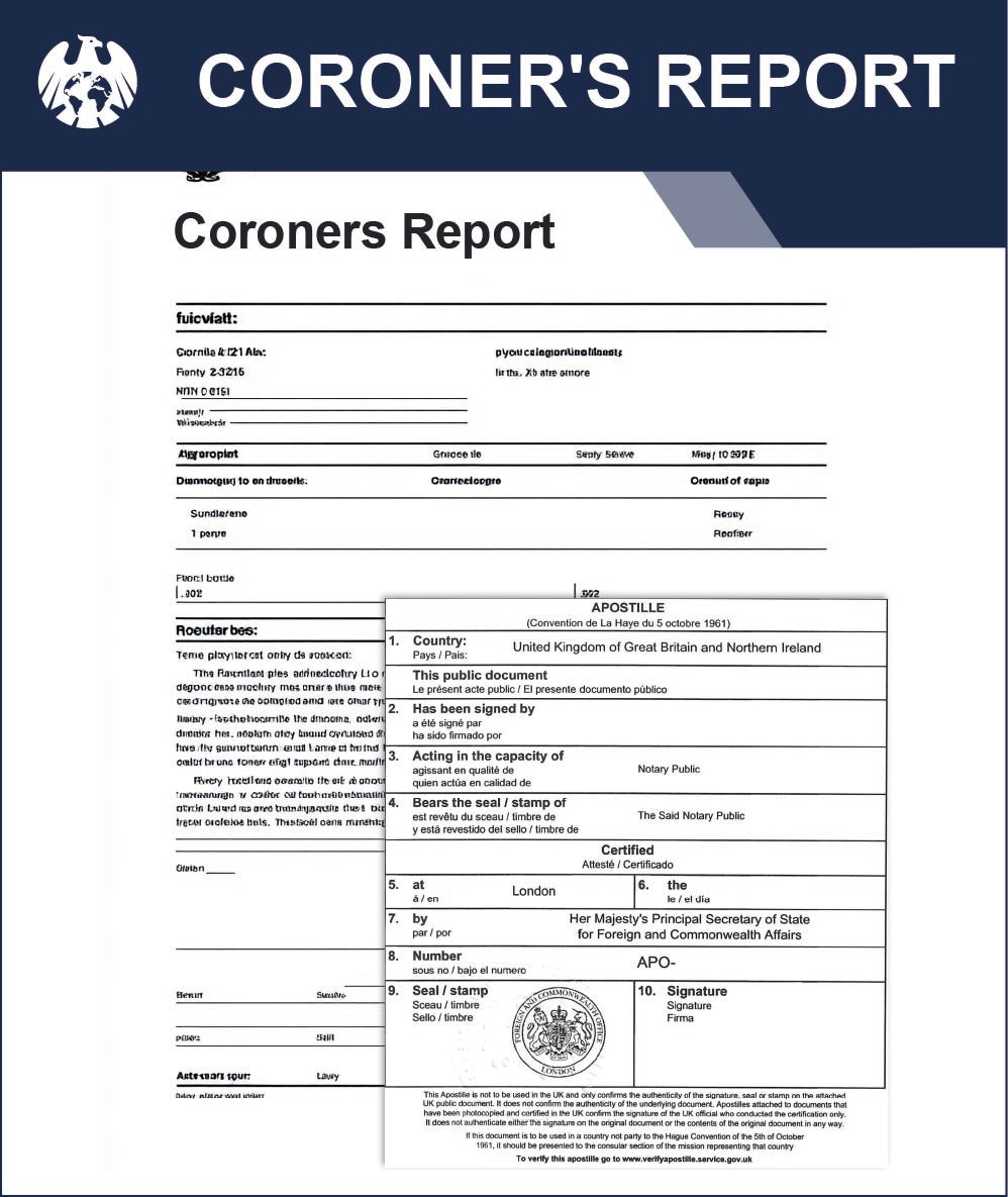 Coroner's Report – Express Apostille Service