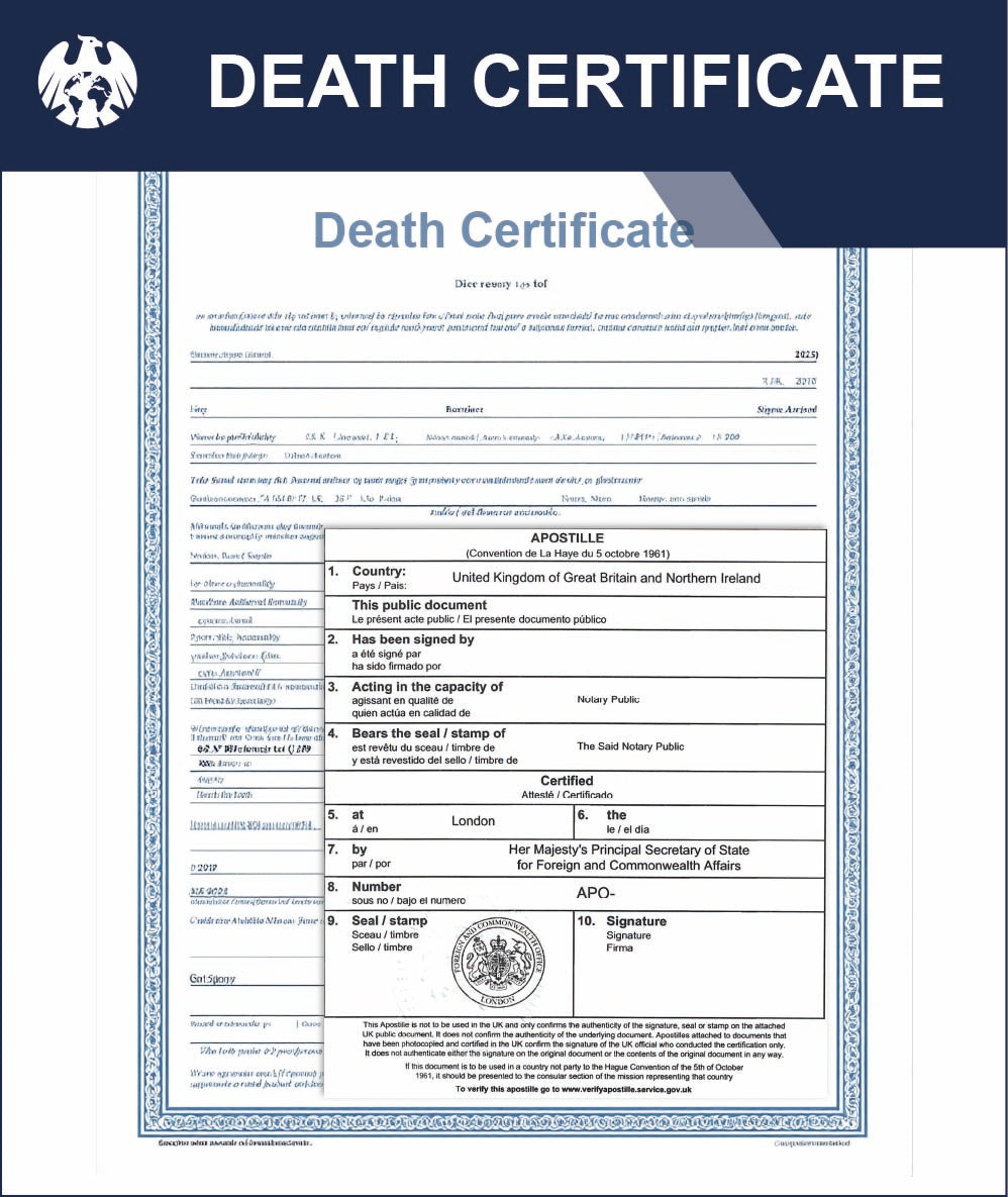 Death Certificate – Express Apostille Service