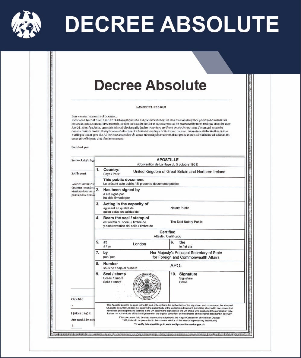 Decree Absolute – Express Apostille Service