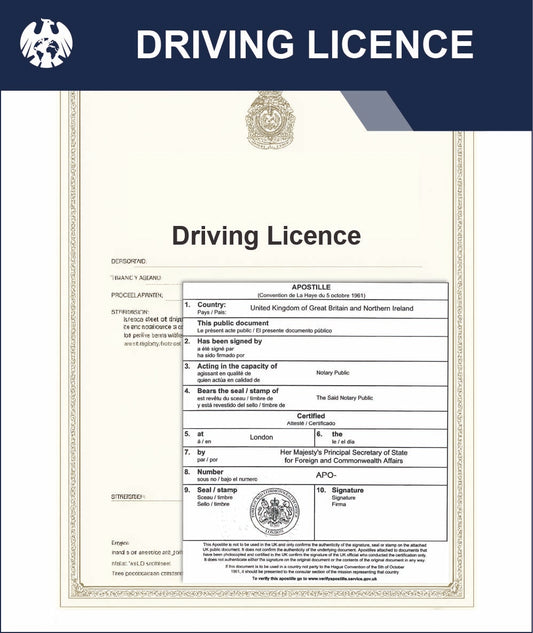 Driving Licence – Express Apostille Service