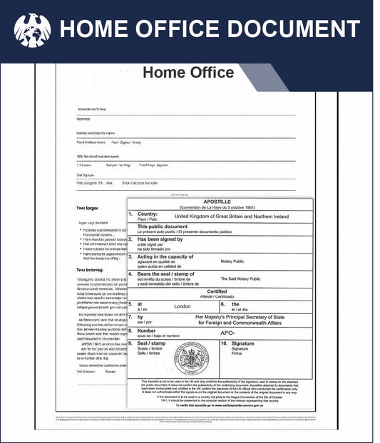 Home Office (HO) Document – Express Apostille Service