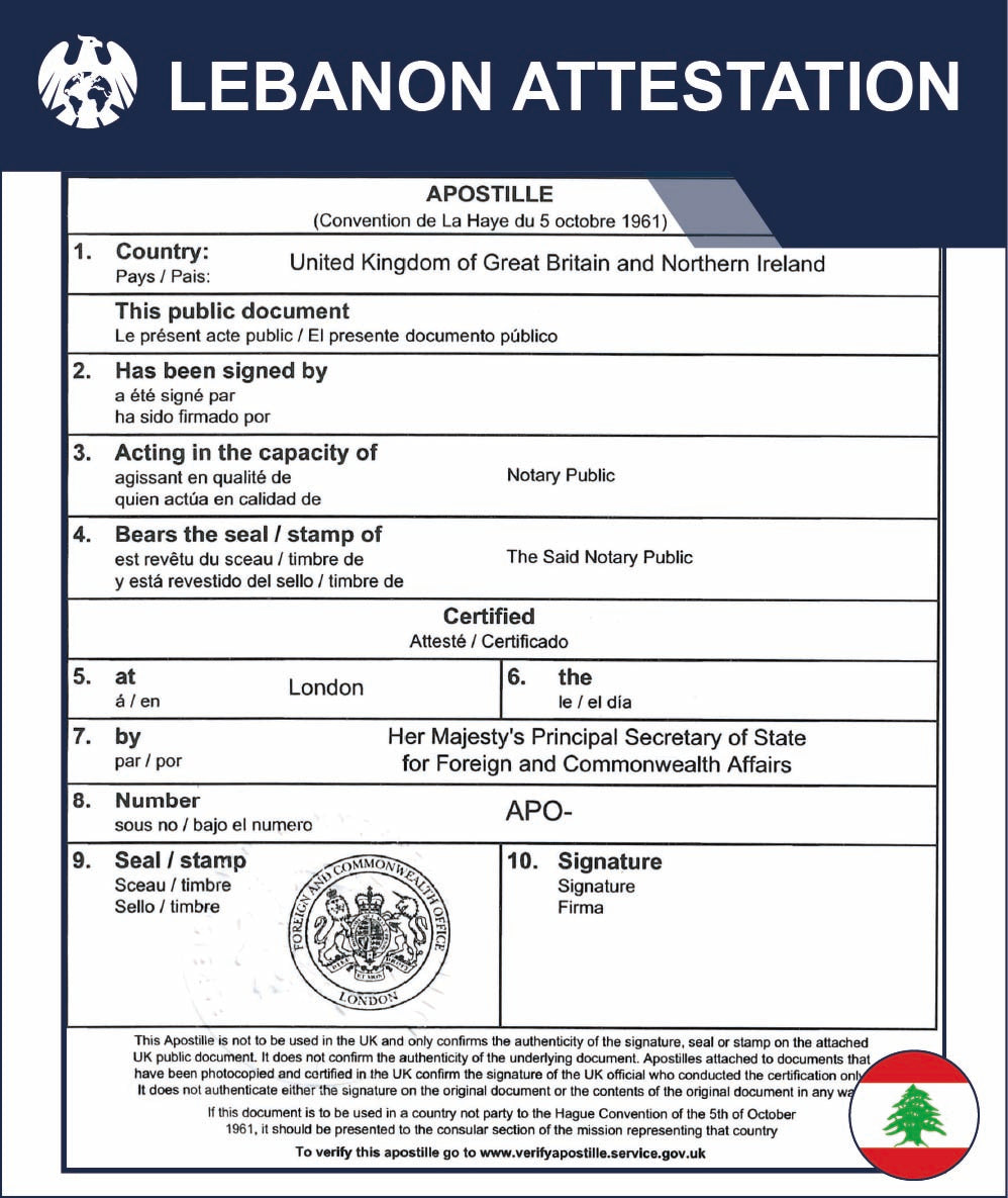 Other country Attestation