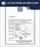Letter from an Employer – Express Apostille Service