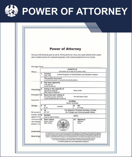 Power of Attorney – Express Apostille Service