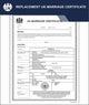 Replacement UK Marriage Certificate