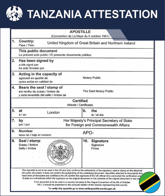 Other country Attestation