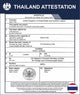 Thailand Attestation