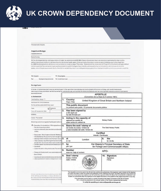 UK Crown Dependency Document – Express Apostille Service