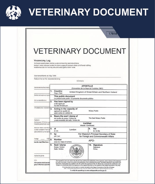 Veterinary Document – Express Apostille Service