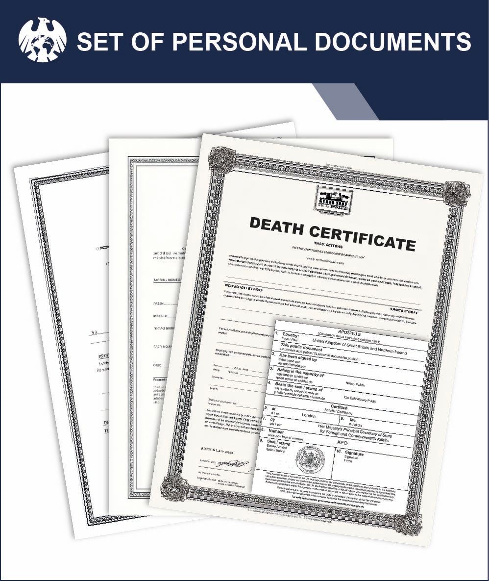 Set of Personal Documents